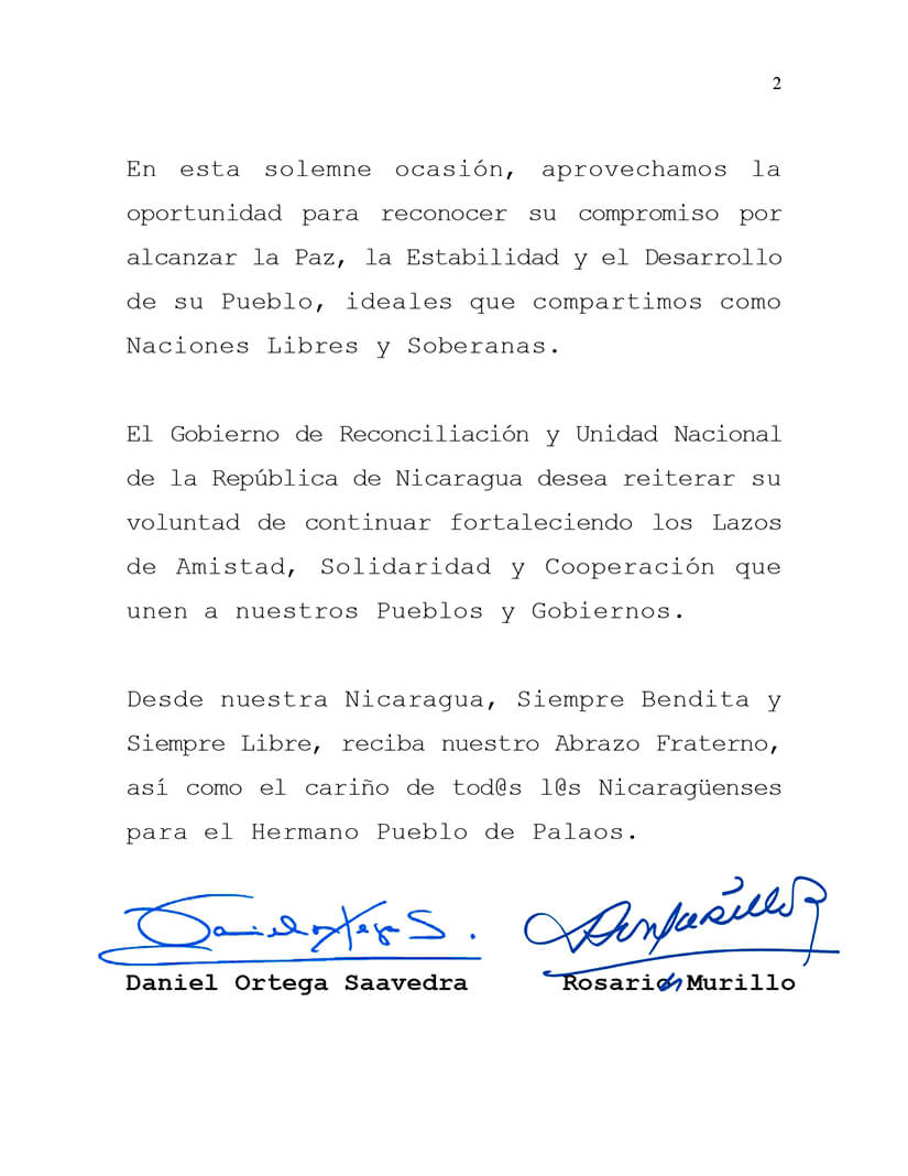 mensaje-nicaragua-palaos